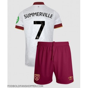 West Ham United Crysencio Summerville #7 Tredjetrøje Børn 2024-25 Kortærmet (+ Korte bukser)